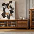 Classic Solid Wood TV Cabinet For Living Room