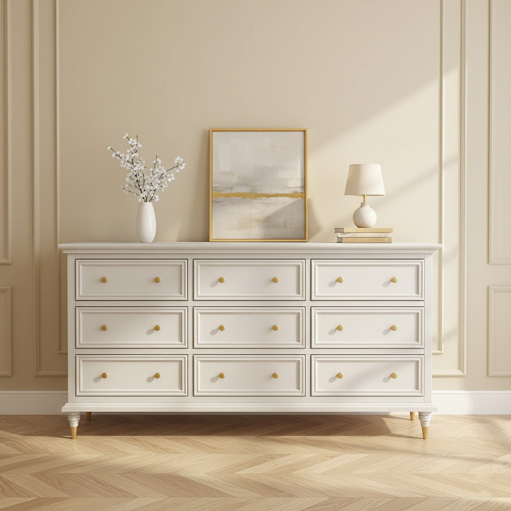 Classic Wooden Dresser For Bedroom
