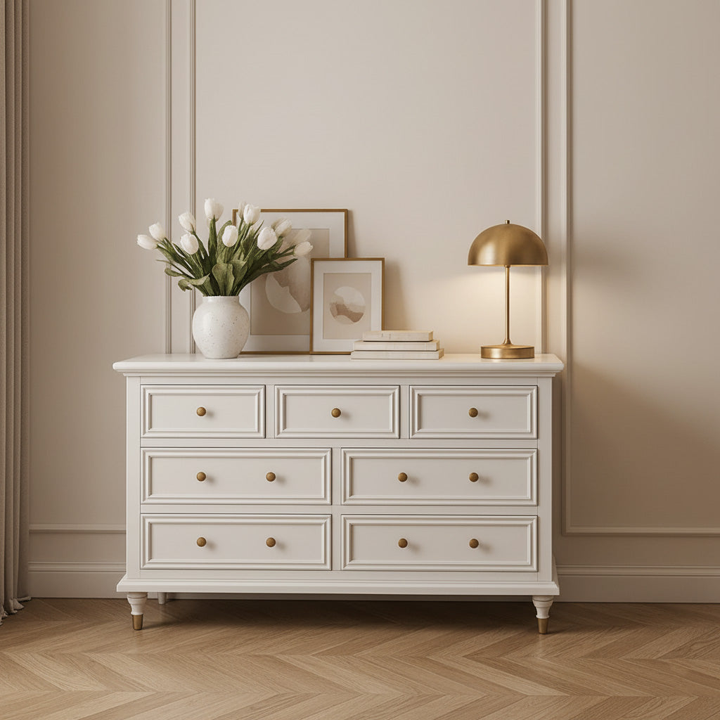 Classic Wooden Dresser For Bedroom