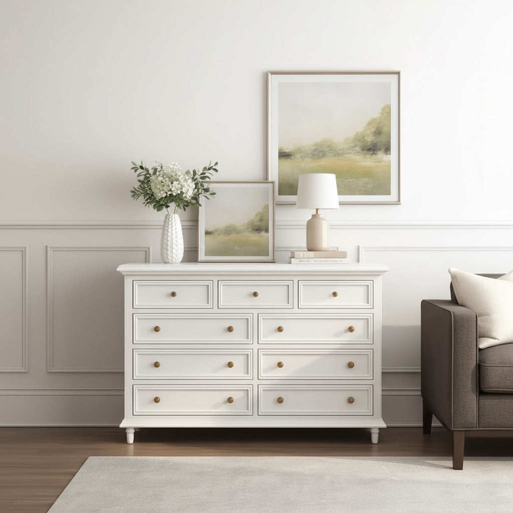 Classic Wooden Dresser For Bedroom
