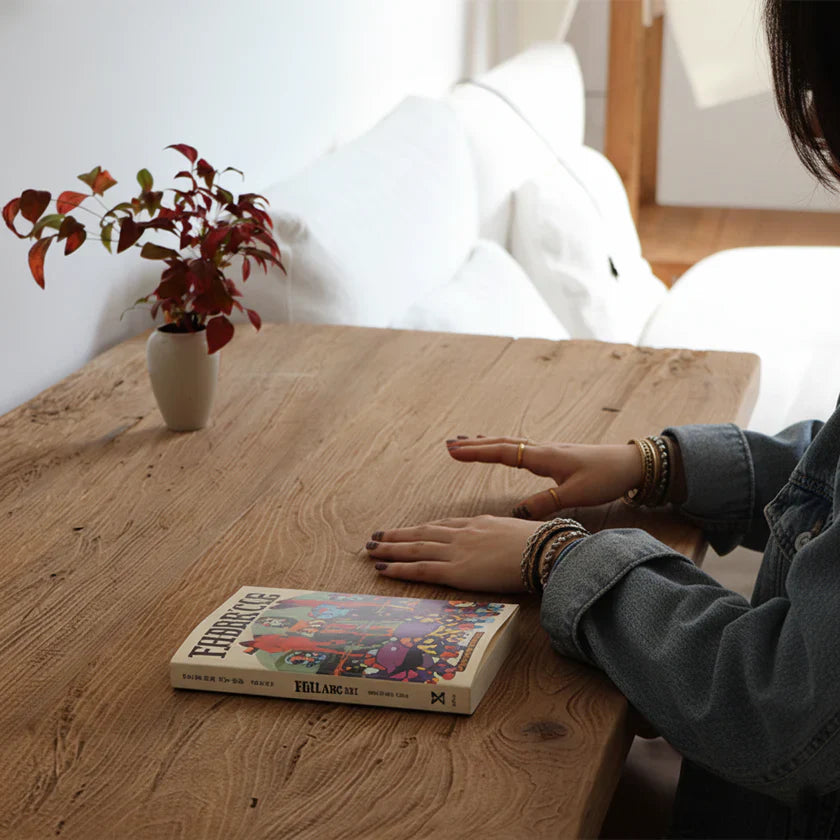 Farmhouse Solid Wood Office Desk For Home Office