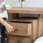 Farmhouse Solid Wood Office Desk For Home Office