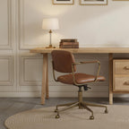 Farmhouse Solid Wood Office Desk For Home Office