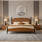 Farmhouse Wooden Lift-Up Storage Bed Frame