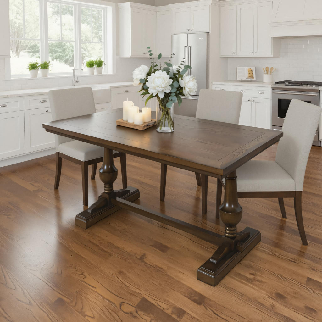 French Country Solid Wood Dining Table