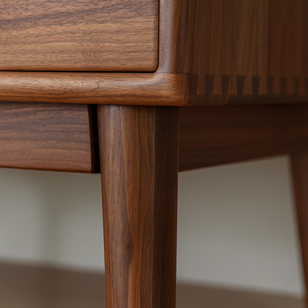 Mid-Century Wooden Sideboard For Dining Room