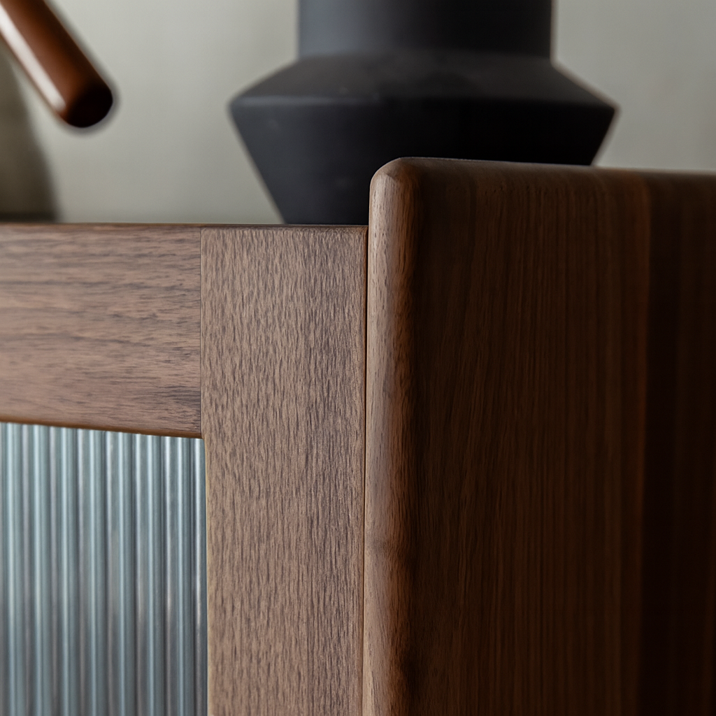 Mid-Century Wooden Sideboard For Dining Room