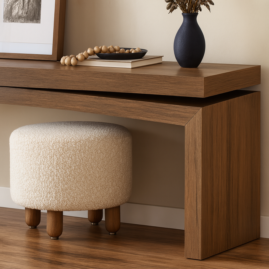 Modern Solid Wood Console Table For Living Room