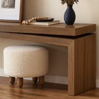 Modern Solid Wood Console Table For Living Room
